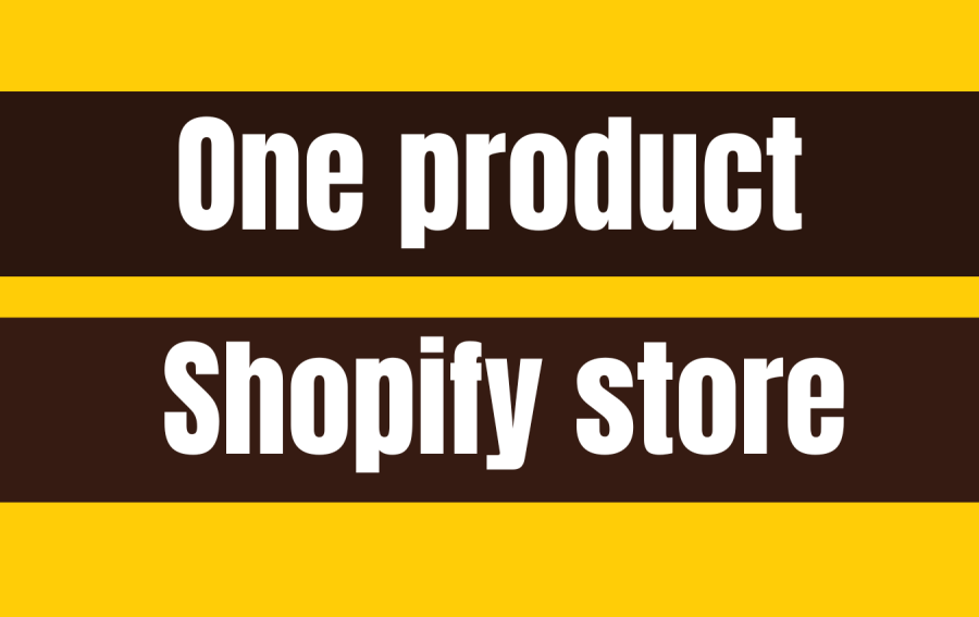 I will create one product shopify store, shopify dropshipping website 