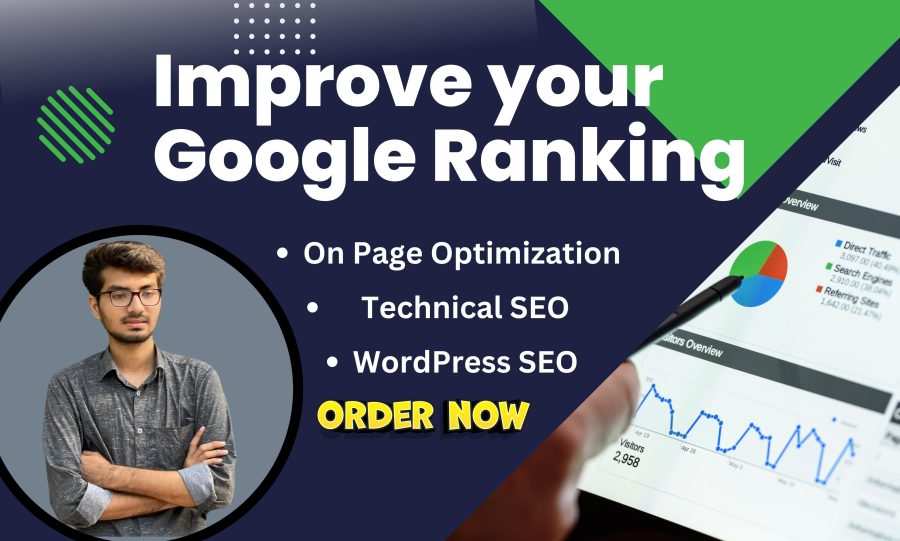 I will do website on page SEO and technical optimization of WordPress