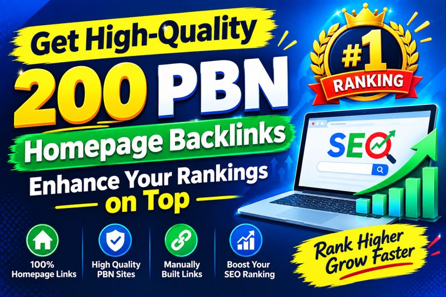 Get High-Quality 200 PBN Homepage Backlinks - Enhance Your Rankings on Top