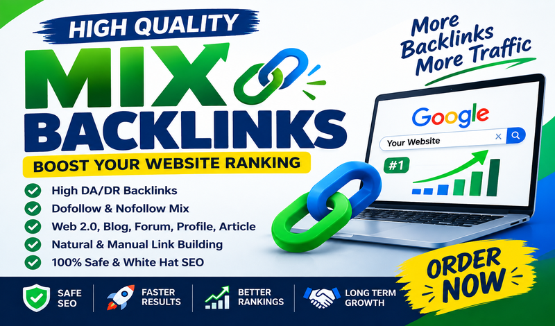 50 Effective High-Quality Mixed Backlinks to Enhance Your Website's SEO
