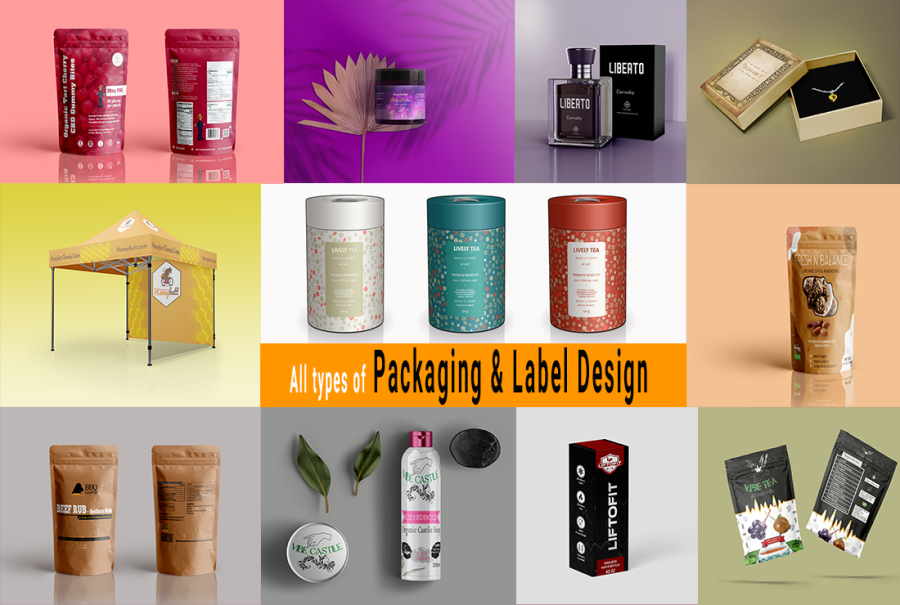 I will do product packaging,pouch,bag and product label designs within 24 hours
