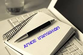 I will write short articles from 500 to 1000 words and translate 