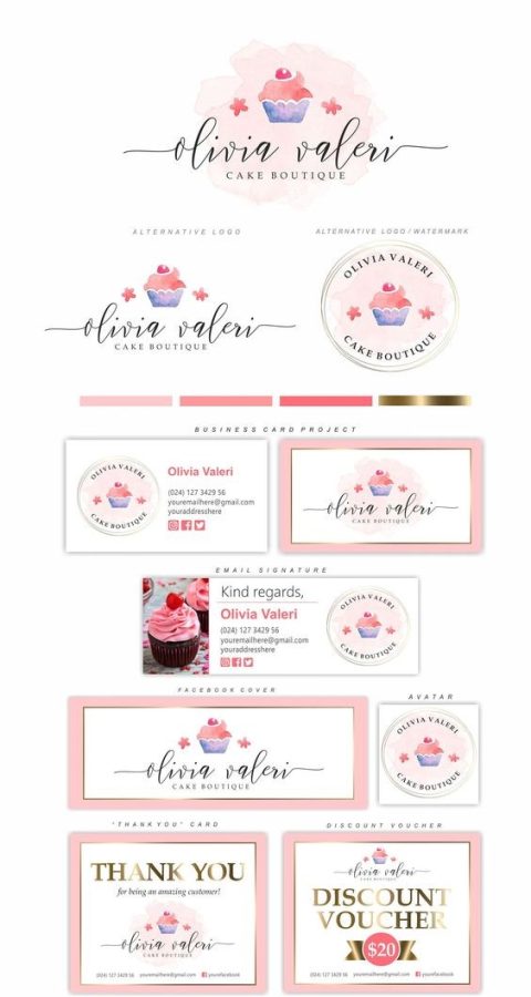 I will design logo and branding board for your business 