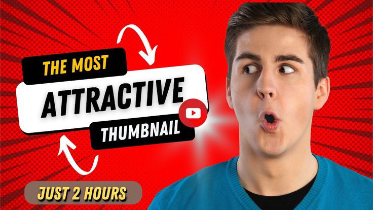 Eye catching thumbnail designs.