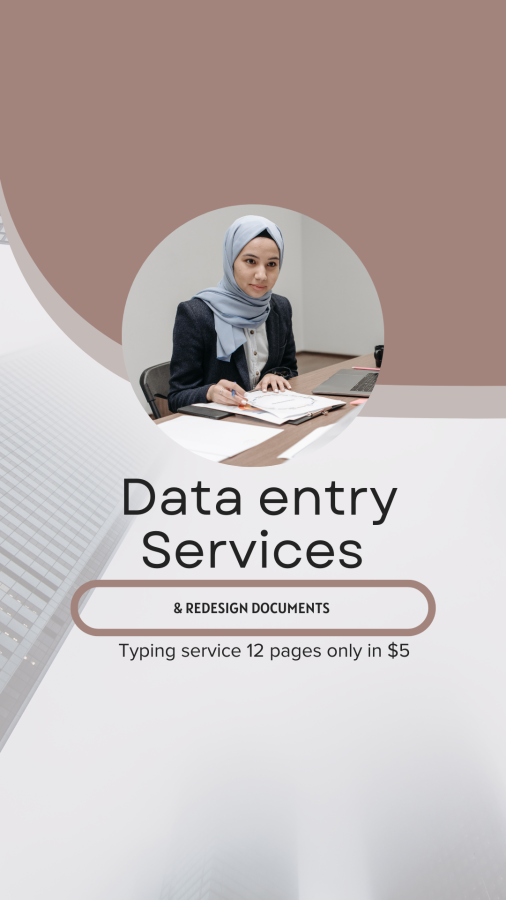 I will do fast Data entry services 