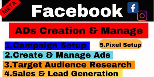 I will be your agency facebook and instagram ads 