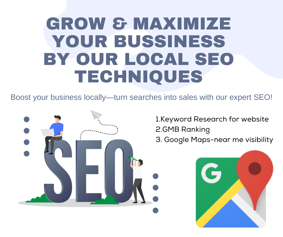 Maximize your local Business By GMB ranking, local keyword Research, Google Maps visibility 