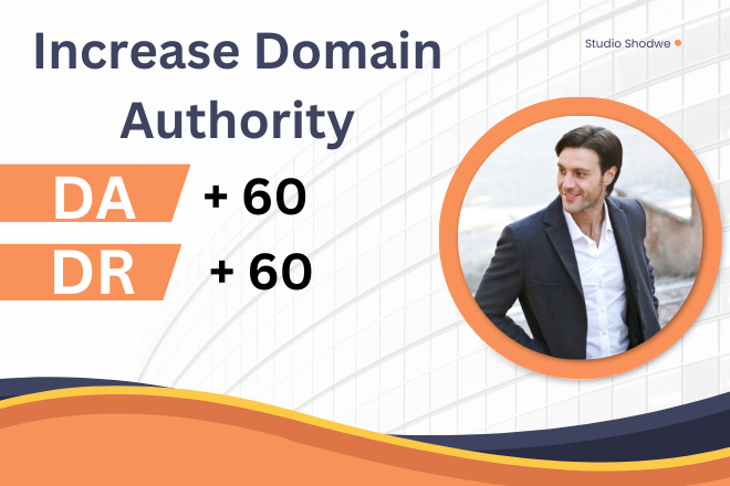 I will increase moz da or domain authority using SEO backlinks