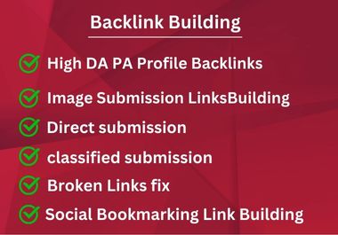 I will Provide 150 SEO backlinks high da authority link building service for google ranking