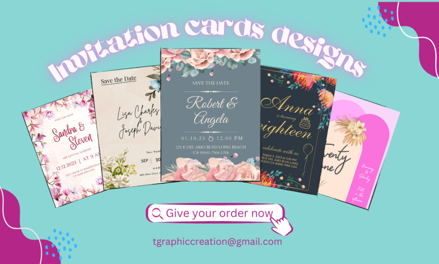 I will design an invitation, birthday, wedding, baby shower, party and greeting card.