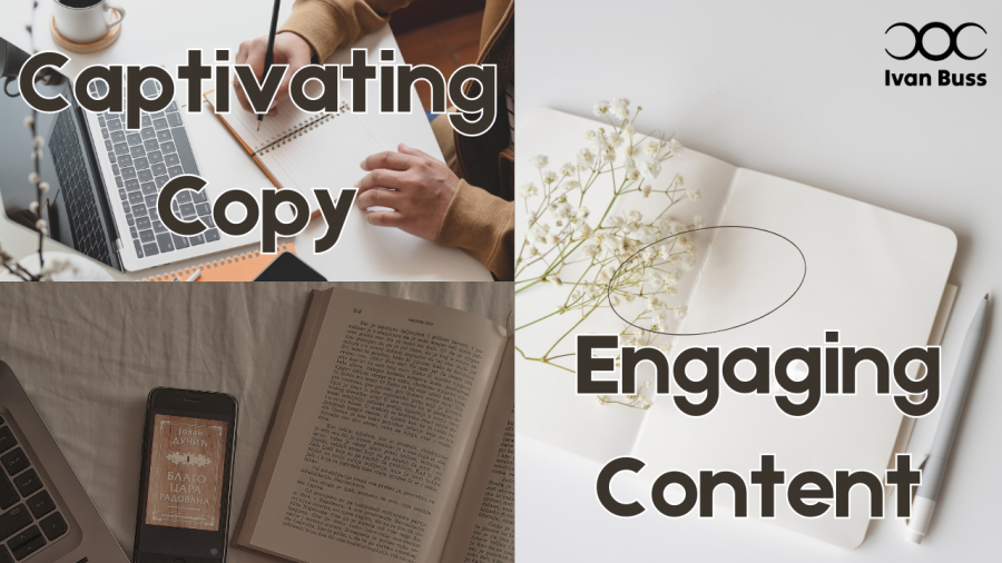 I will write engaging copy for websites, email, or print. Up to 500 words.