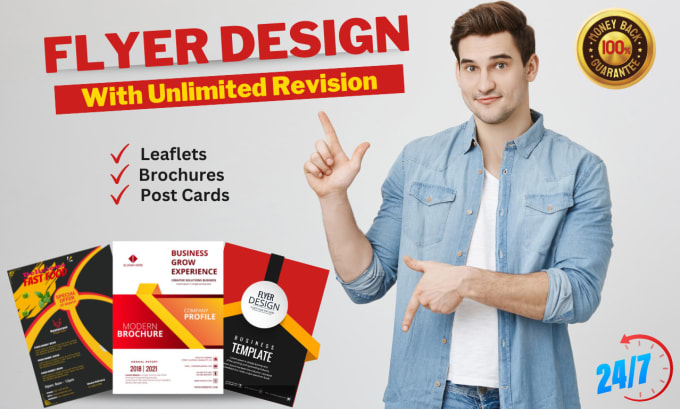 I Will Make Professional & Attractive Flyer, Brochure And Best Leaflet Design