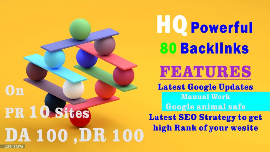 Unique Domain SEO Powerful Backlinks On High Rank Sites