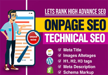 I will optimize website SEO on wordpress, shopify, wix
