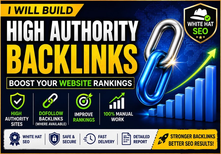 I Will Build High Authority Dofollow Backlinks for Better Google Rankings