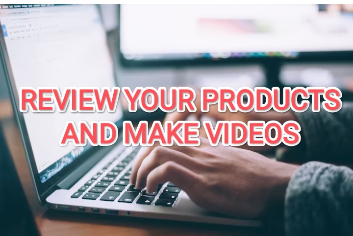 Review And Unboxing product and make video 