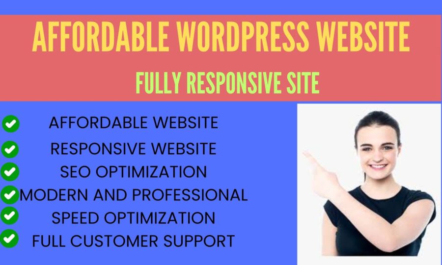 I will design, redesign wordpress website with elementor