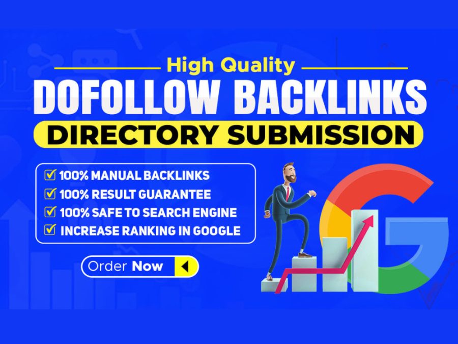 You will get 50 Directory Top Authority SEO Backlink