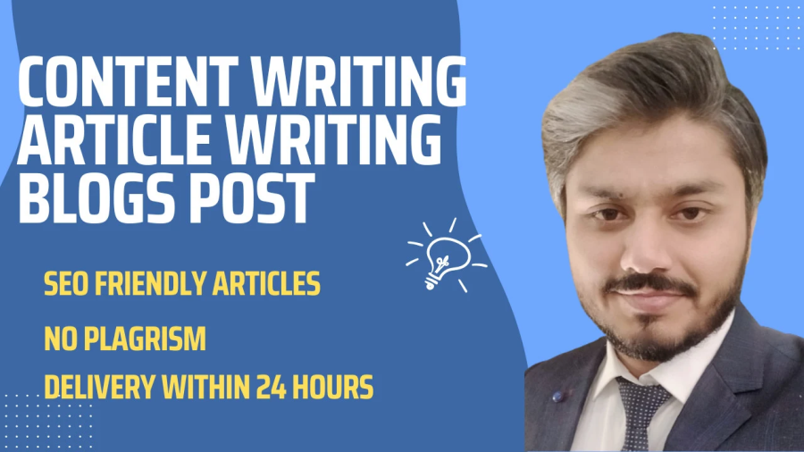 I will do articles writing , content writing and blog post writing for you