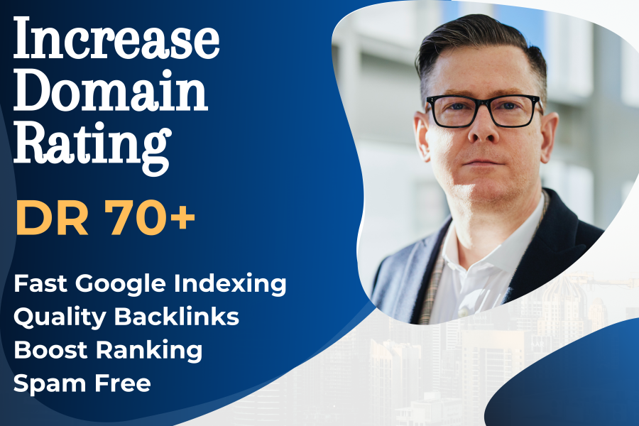 I will boost and increase ranking your website Domain Rating DR 40+ in ahref 