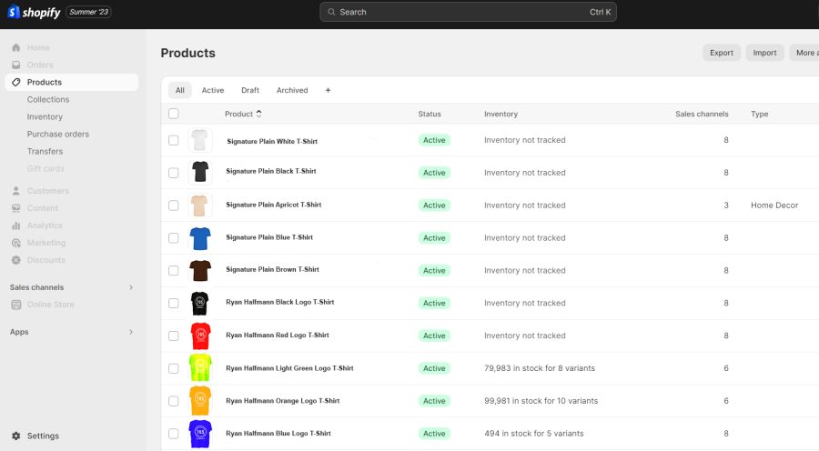I will do ebay, amazon and shopify store product listing
