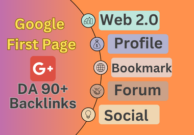 Instant Ranking With DA 90 Plus Dofollow SEO 100 backlinks Manually, High Traffic Sites