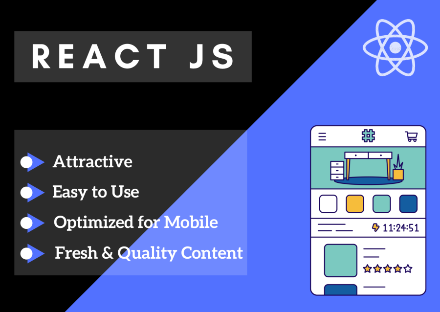 I will be your React Js, Next Js, Angular Js and Node js Developer.