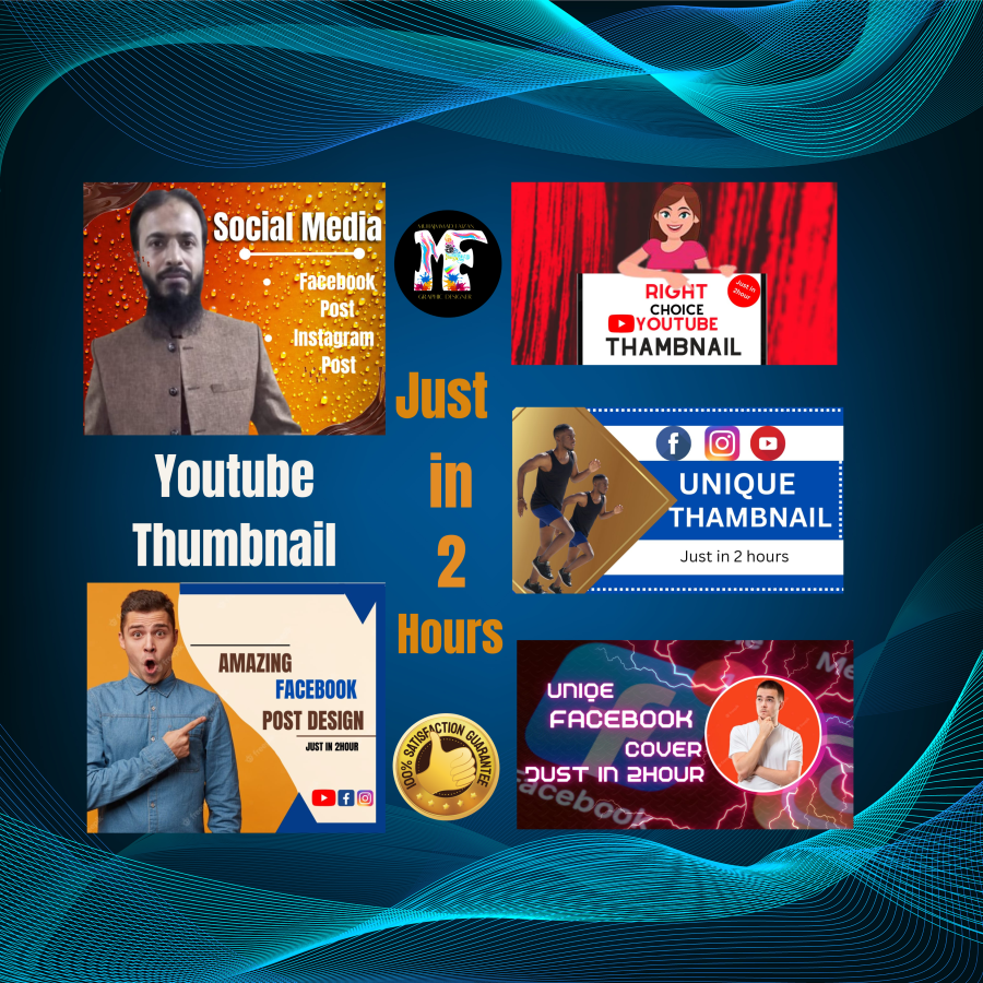 I will create social media post of any platform