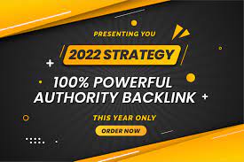 I will make 100%powerful Authority Backlink 