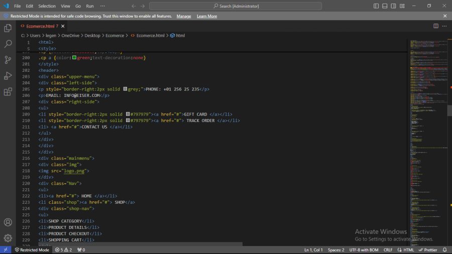 I will create a modern, responsive website using HTML, CSS