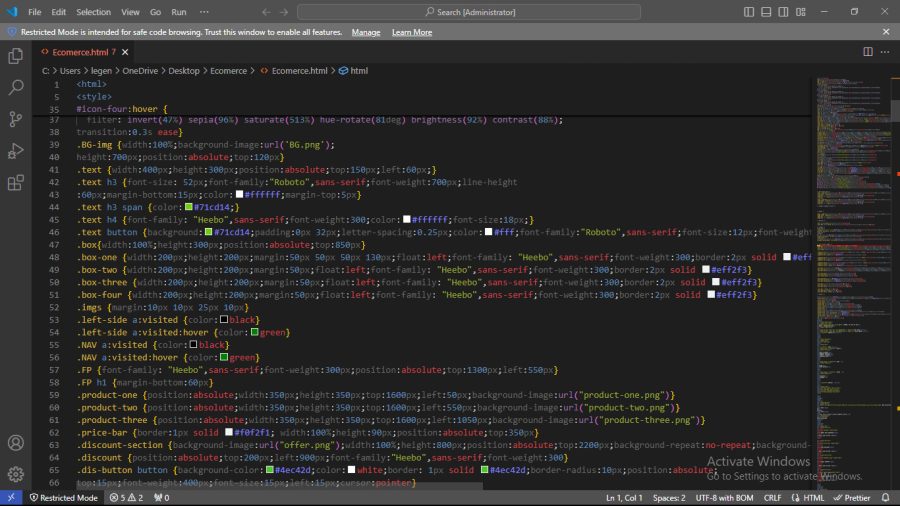 I will create a modern, responsive website using HTML, CSS