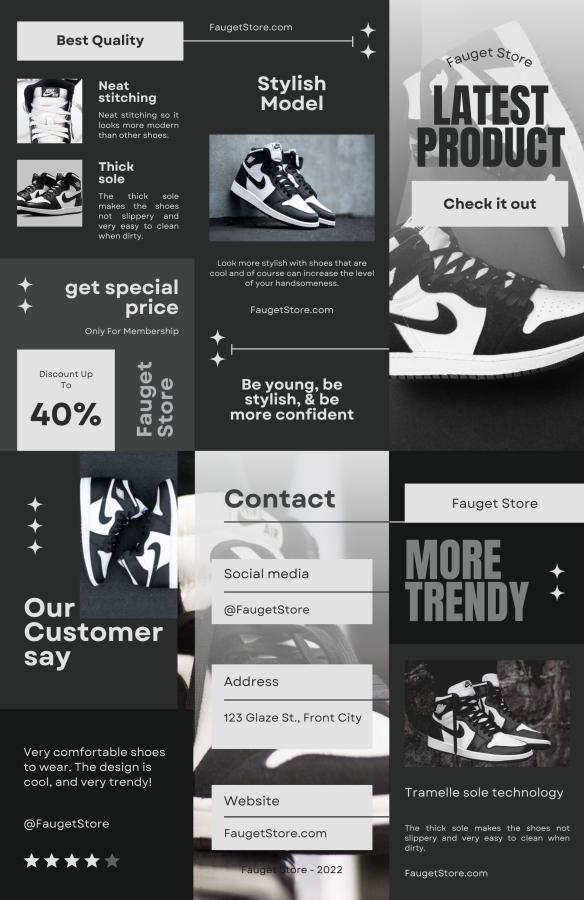 I will design unique Trifold brochures for you 