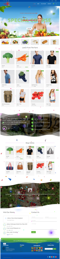 I will developed original e-commerce website