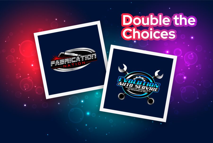 Double the Choices: 2 Custom Logo Design Options for Your Brand