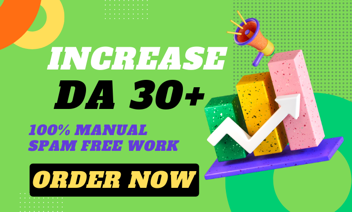 I will increase domain authority moz da 