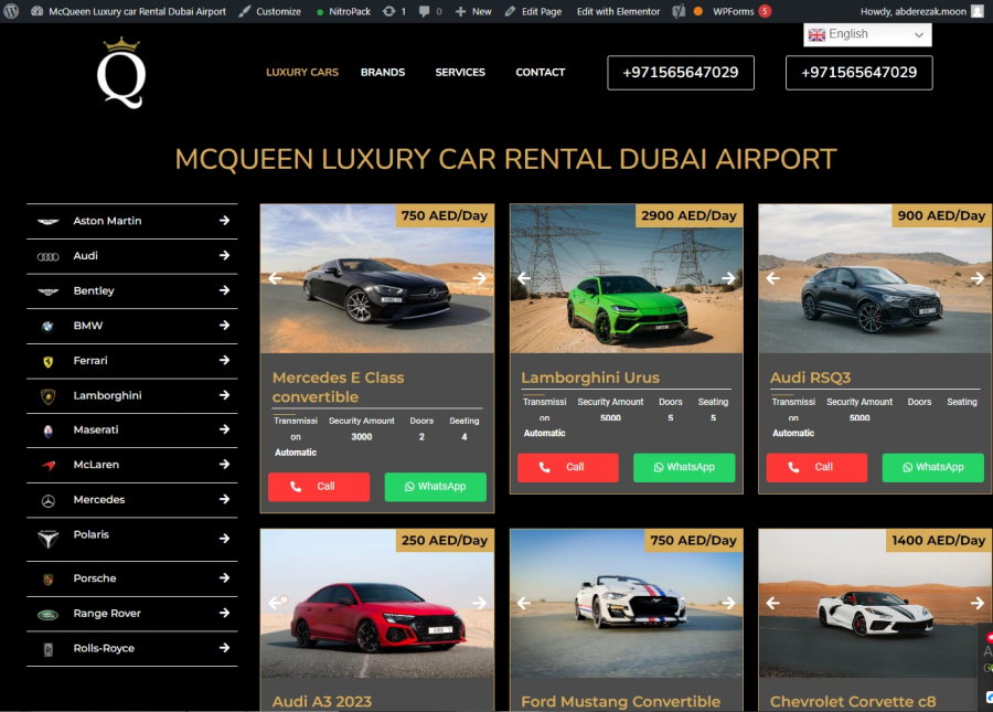 i will design, develop creative and stunning 1 page WordPress website design