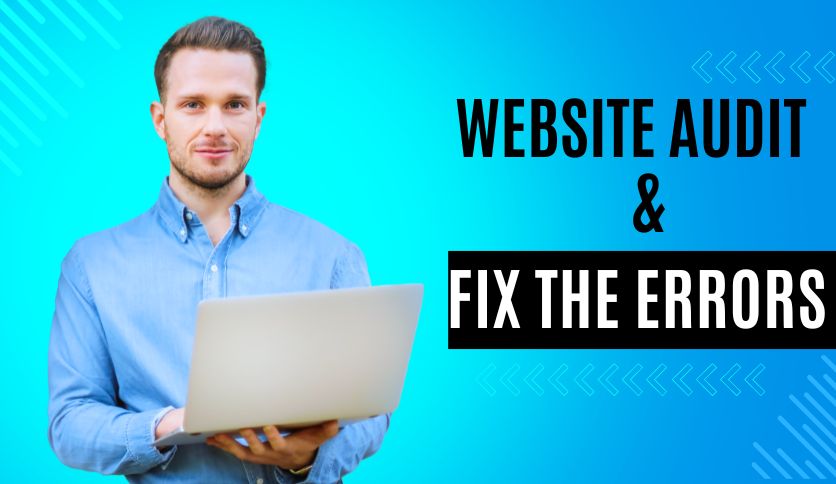 I will Audit your website & Fix the all errors
