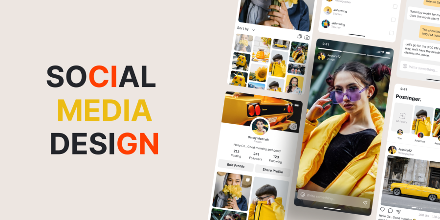 I will design social media posts, instagram, facebook ads, banner design