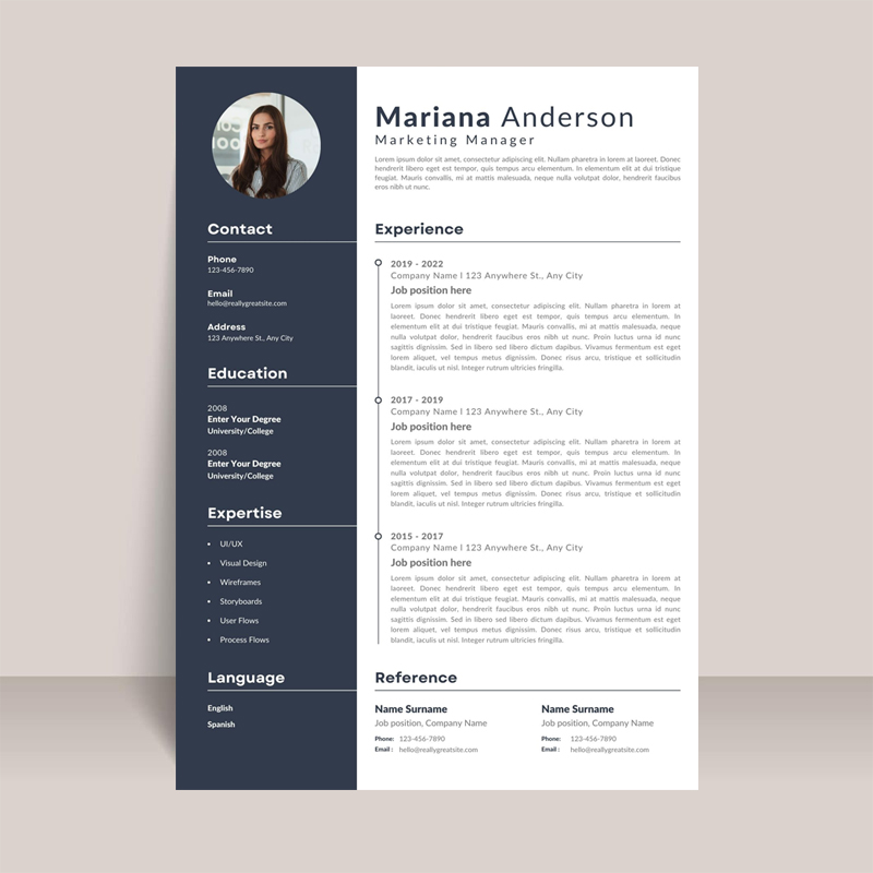 I will design professional international cv with cover letter