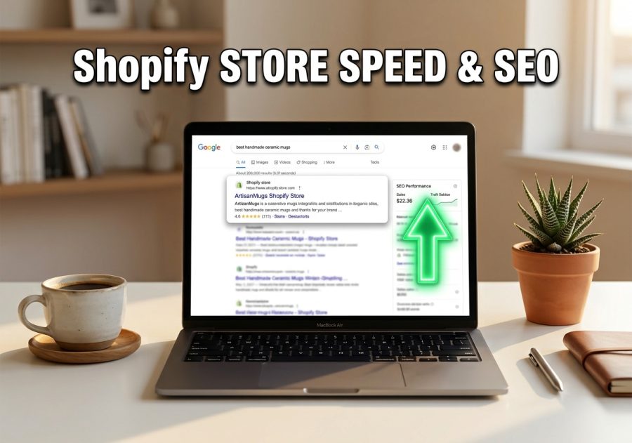 I will speed up your Shopify store and improve its Google SEO