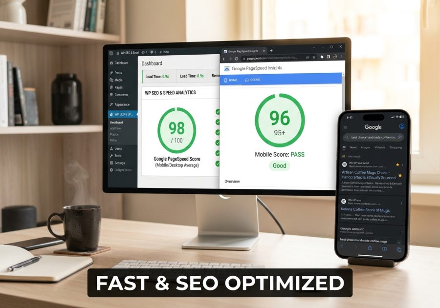 I will set up SEO and speed up your WordPress website