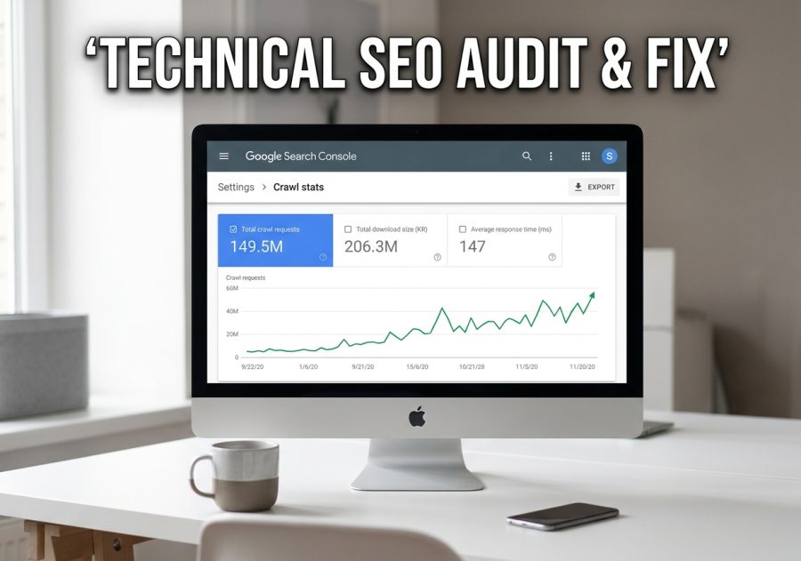 I will audit and fix technical SEO issues on your WordPress, Shopify or Wix site