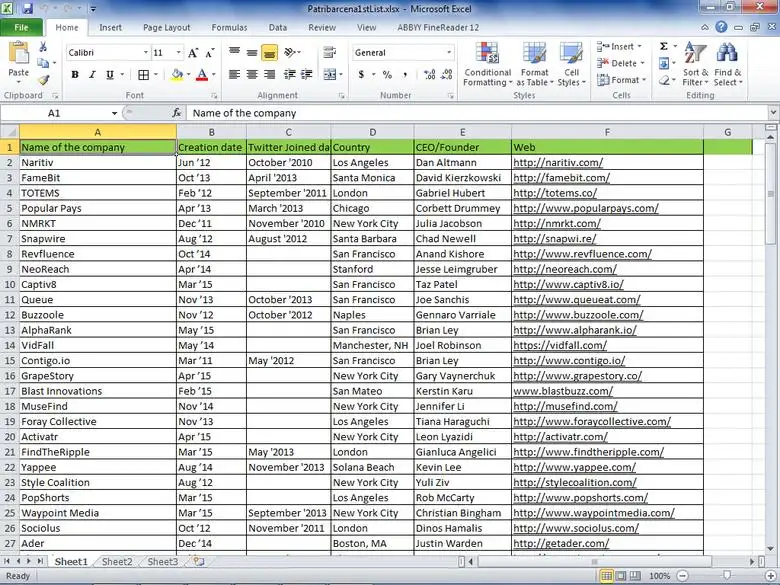 I will any type of data entry, PDF to excel, copy paste fast in 12 hours