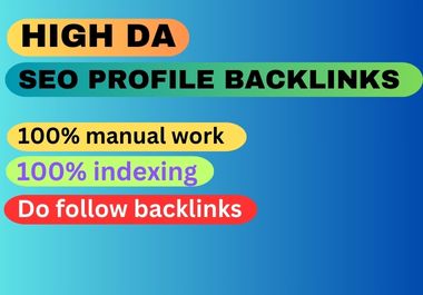 I will create manually 200 high quality profiles and SEO backlinks for google ranking