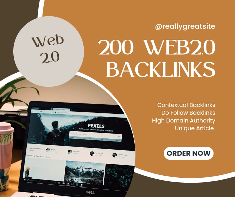 i will create 200 web 2.0 contextual do follow backlinks to rank your,s website 