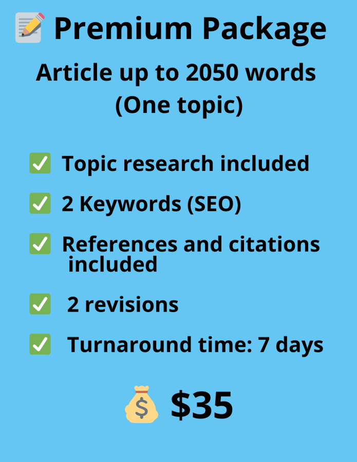 I will research and write your articles in SPANISH