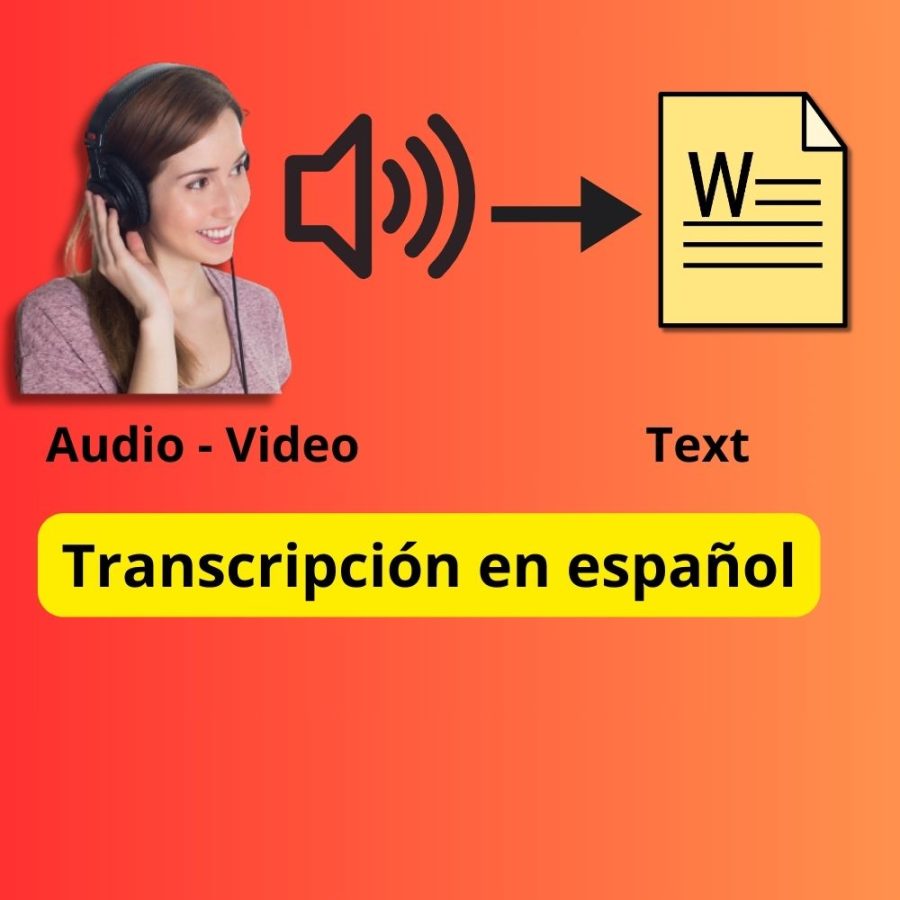 I will transcribe your podcasts, audios and youtube videos to text in Spanish