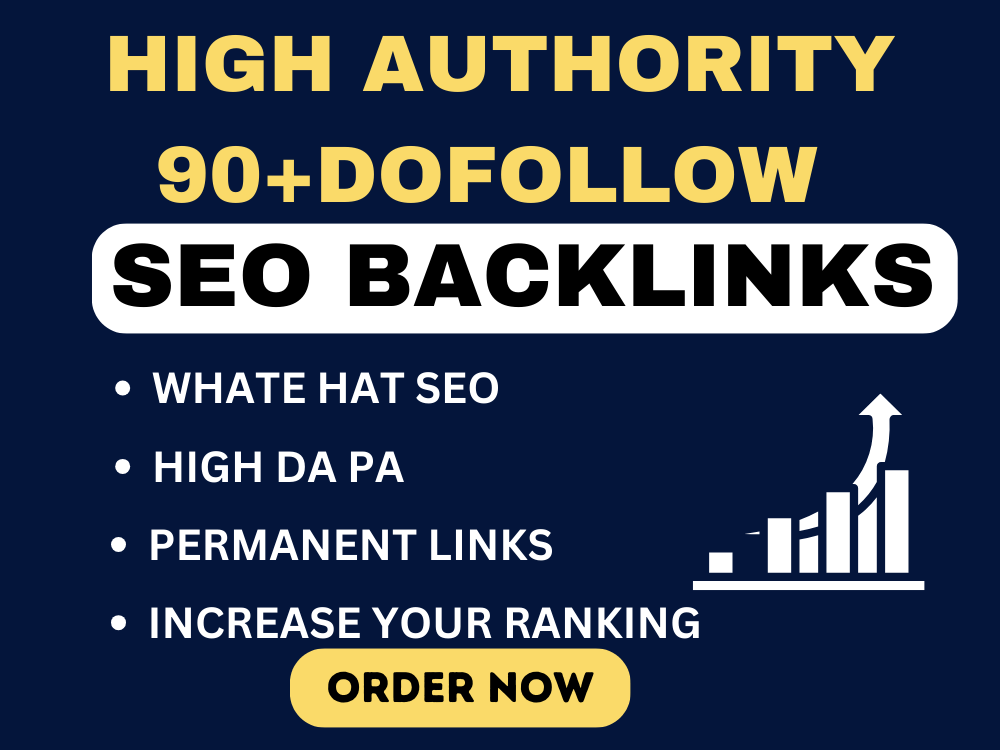 I will do high quality dofollow SEO backlinks high da link building SEO service