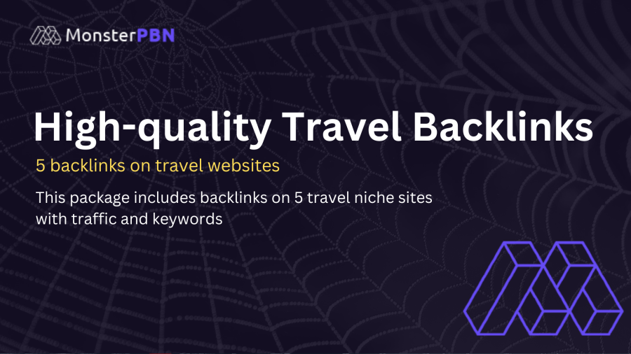 5 Backlinks on Travel websites 