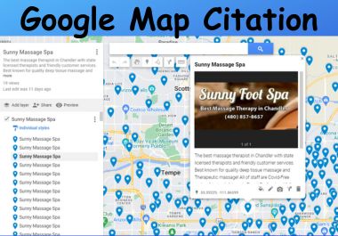 5000 Google Map Citations for local SEO and GMB Ranking 